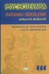 Psychoterapia. Badania i szkolenie